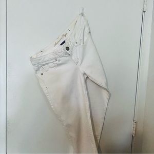 American Eagle White Jean Pants - 4Short